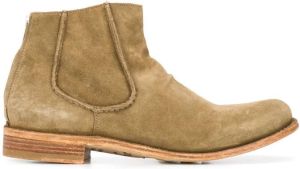 Officine Creative Le Grand textured ankle boots Neutrals