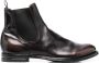 Officine Creative leather ankle boots Brown - Thumbnail 1