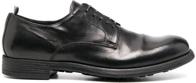 Officine Creative leather Derby shoes Black