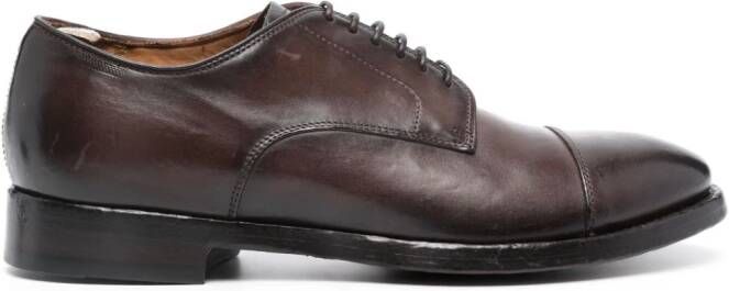 Officine Creative leather derby shoes Brown