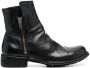 Officine Creative Legrand 226 leather ankle boots Black - Thumbnail 1