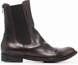 Officine Creative Lexicon elasticated-panel chelsea boots Brown