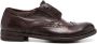 Officine Creative Lexikon 150 perforated leather oxfords Brown - Thumbnail 1