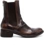 Officine Creative Lison 017 leather ankle boots Brown - Thumbnail 1