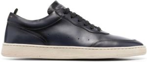 Officine Creative logo-print lace-up sneakers Blue