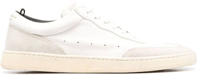 Officine Creative logo-print lace-up sneakers White