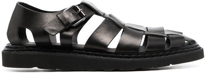 Officine Creative Lydon cut-out sandals Black