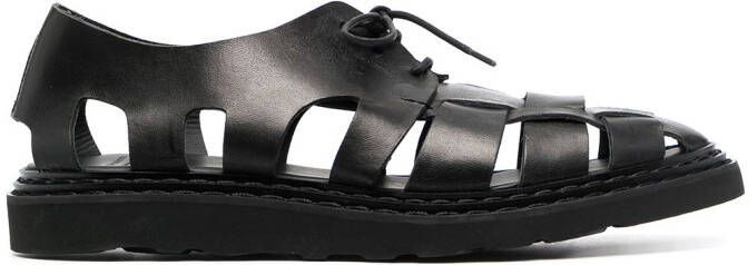 Officine Creative Lyndon 1 cut-out sandals Black