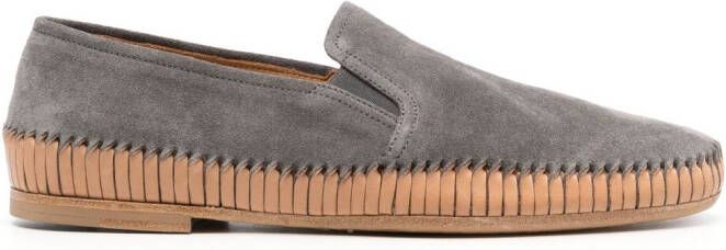 Officine Creative Maurice 002 suede loafers Grey