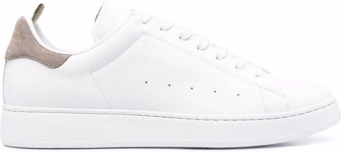 Officine Creative Mower 002 lace-up leather sneakers White