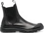 Officine Creative Pallet leather boots Black - Thumbnail 1