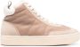 Officine Creative panelled high-top sneakers Brown - Thumbnail 1