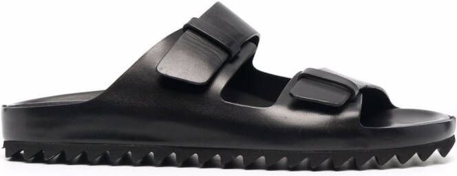 Officine Creative Pelagie leather sandals Black