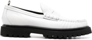 Officine Creative Penny round toe loafers White