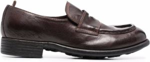 Officine Creative Penny slip-on loafers Brown