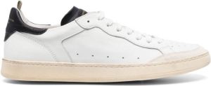 Officine Creative perforated low-top sneakers White