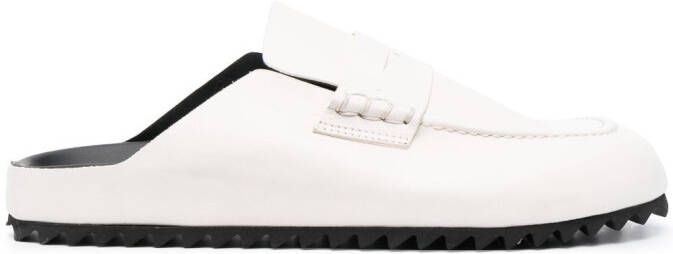Officine Creative Phobia 002 leather loafers Neutrals
