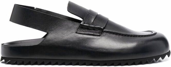 Officine Creative Phobia slingback loafers Black