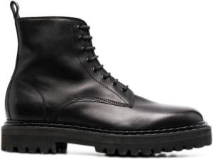 Officine Creative Pistols lace-up boots Black