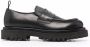 Officine Creative polished calf leather loafers Black - Thumbnail 1