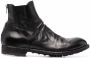 Officine Creative polished-leather ankle boots Black - Thumbnail 1
