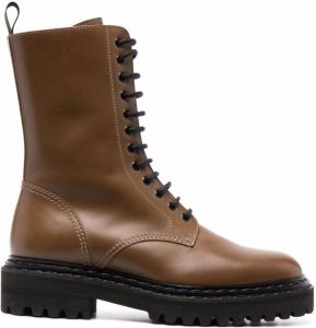 Officine Creative Provence 027 lace-up boots Brown