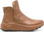 Officine Creative pull-on leather ankle boots Brown - Thumbnail 1