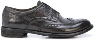 Officine Creative punch hole brogues Grey
