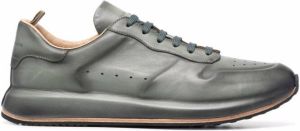 Officine Creative Race Lux leather sneakers Green