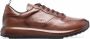 Officine Creative Race Lux panelled low-top leather sneakers Brown - Thumbnail 1