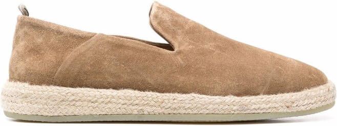 Officine Creative Roped slip-on espadrilles Neutrals