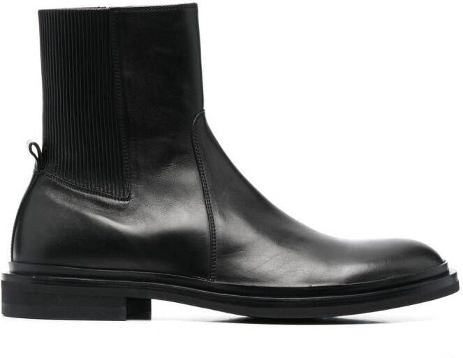 Officine Creative round-toe ankle boots Black