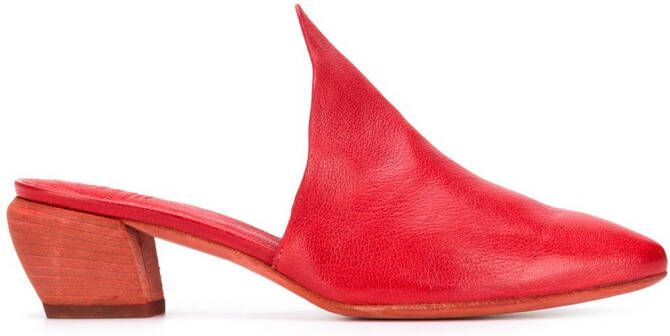 Officine Creative Sally mule pumps Red