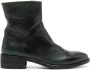 Officine Creative Seline 020 leather boots Green - Thumbnail 1