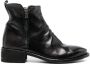 Officine Creative Seline 40mm leather boots Black - Thumbnail 1