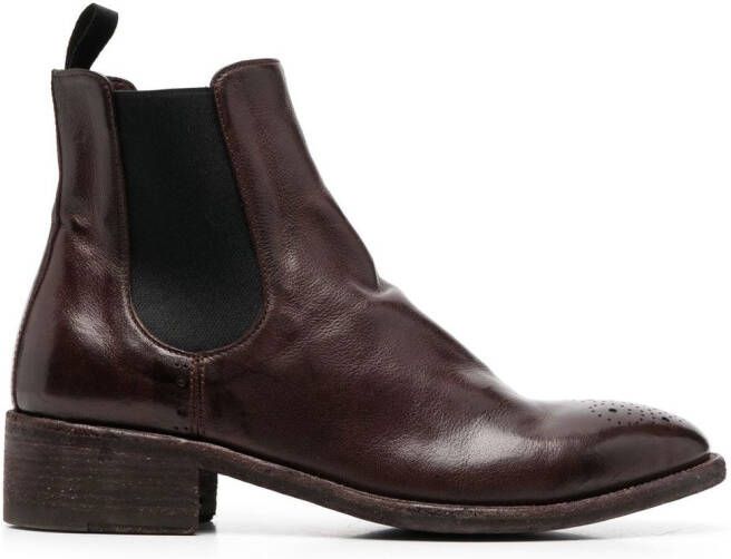Officine Creative Seline ankle boots Brown