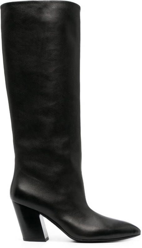 Officine Creative Sevre 006 80mm knee-high boots Black