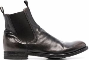 Officine Creative slip-on leather Chelsea boots Brown