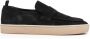 Officine Creative slip-on suede sneakers Black - Thumbnail 1