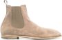 Officine Creative Solitude 004 suede boots Brown - Thumbnail 1