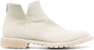 Officine Creative Spectacular leather ankle boots Neutrals