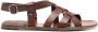Officine Creative strappy slingback sandals Brown - Thumbnail 1