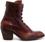 Officine Creative Sydne 60mm lace-up boots Red - Thumbnail 1