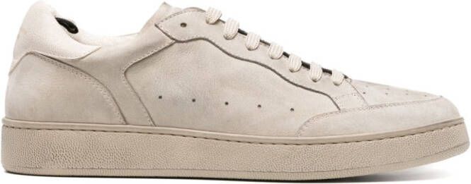 Officine Creative The Answer 005 distressed sneakers Neutrals