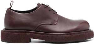 Officine Creative tonal leather brogues Red