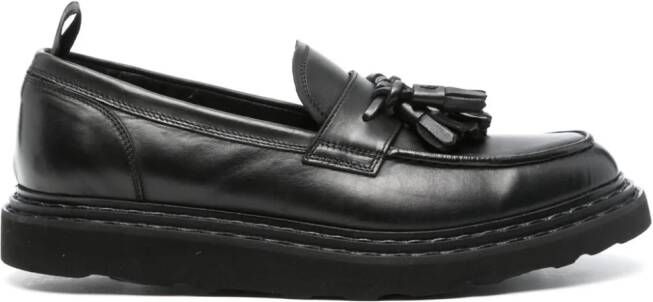 Officine Creative Ulla leather loafers Black