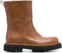 Officine Creative Wisal 034 leather boots Brown - Thumbnail 1
