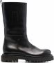 Officine Creative Wisal pull-on leather boots Black - Thumbnail 1