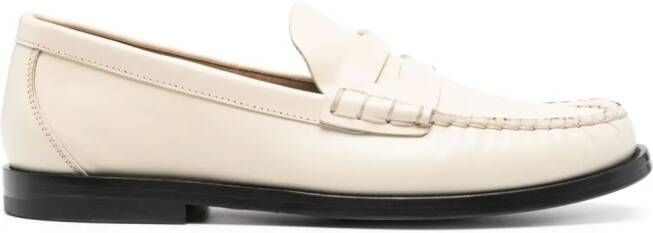 Officine Creative Zivago leather loafers Neutrals
