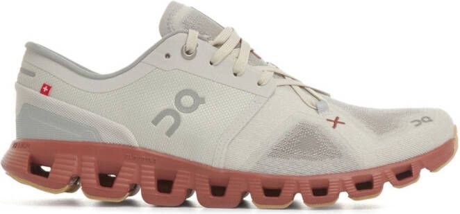 On Running Cloud X lace-up sneakers White